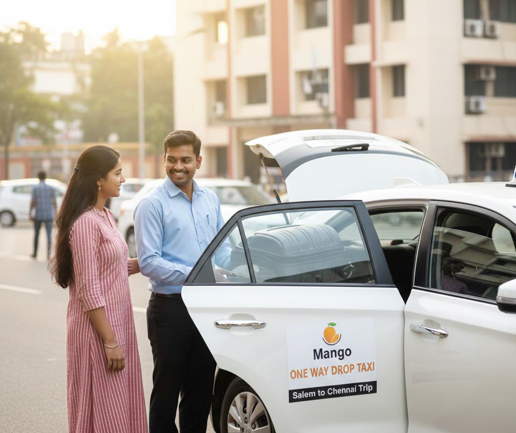 Salem to Chennai Taxi Fare