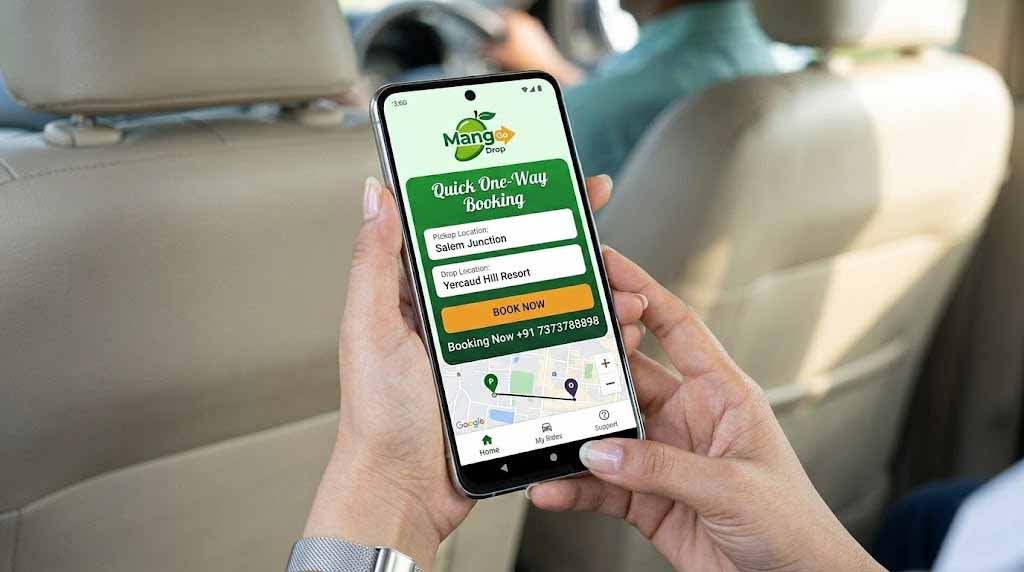 Booking Taxi Online through mobile app for instant cab service