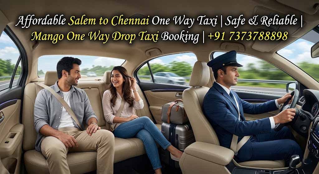 cheap Salem to Chennai taxi