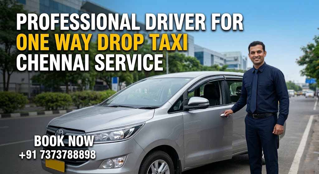 one way drop taxi chenna service