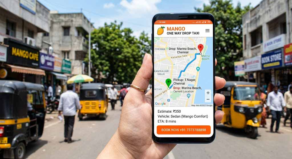 taxi cab booking app interface for instant ride booking