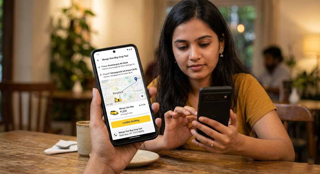 cheap Salem to Madurai one way taxi booking app